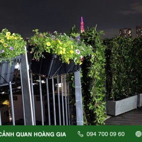 THI CÔNG TƯỜNG XANH NHÀ ANH LỰC Ở ĐẢO KIM CƯƠNG QUẬN 2