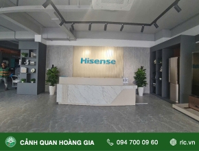 CUNG CẤP THIẾT KẾ VÀ THI CÔNG TRỒNG CÂY VĂN PHÒNG CÔNG TY HISENSI VIỆT NAM