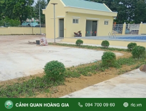 THI CÔNG TRỒNG CÂY XANH CHO TRUNG TÂM VĂN HÓA - THỂ THAO HUYỆN VĨNH CỬU, ĐỒNG NAI